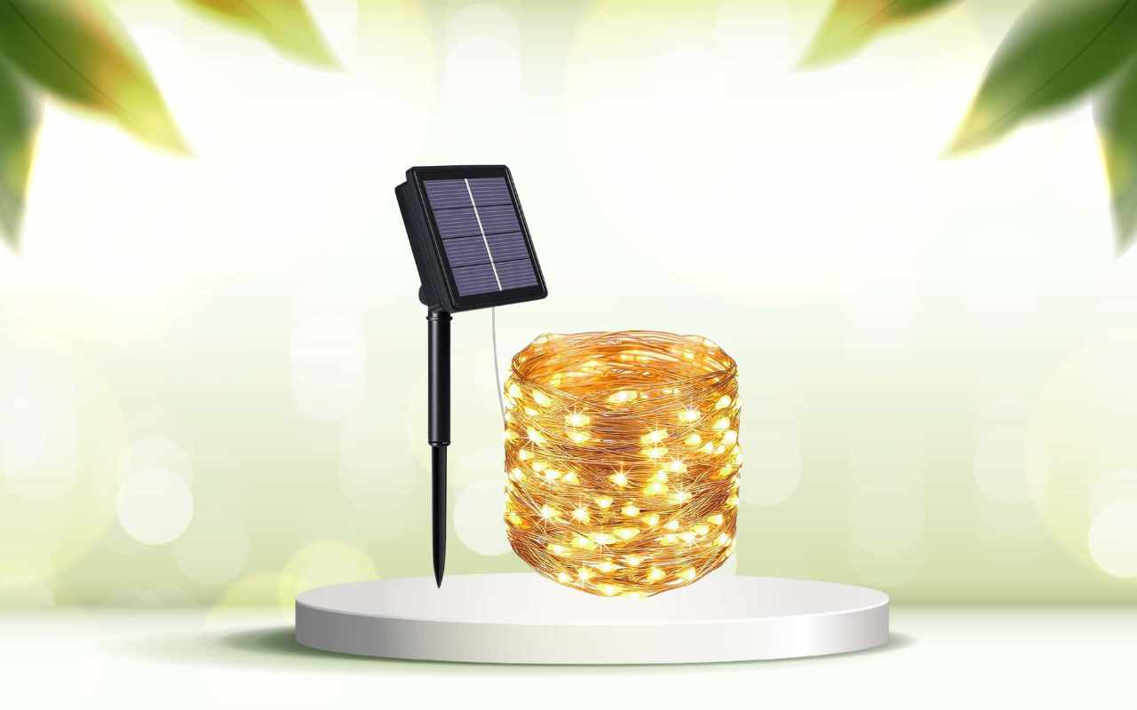 Illumina il tuo spazio con Solar Wire Light: crea atmosfere magiche e risparmia energia