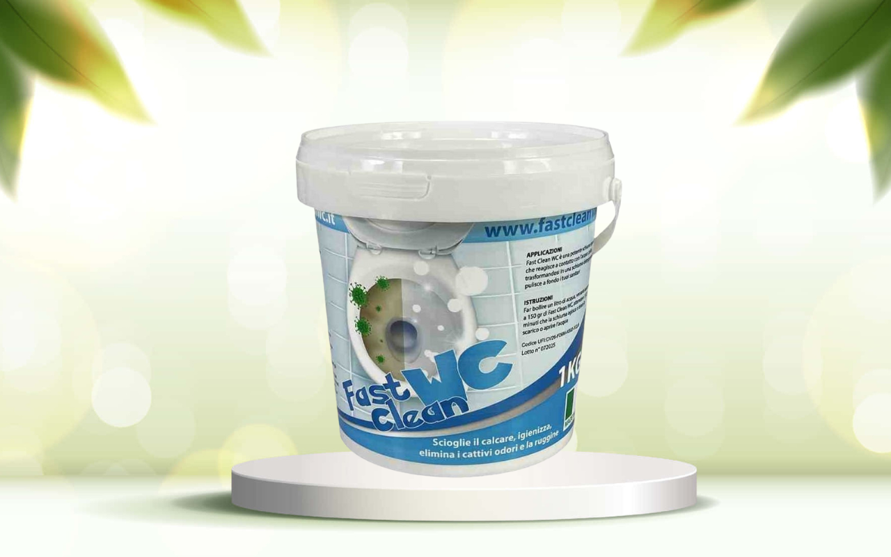 Come igienizzare il WC senza strofinare: prova Fast Clear WC per risultati brillanti
